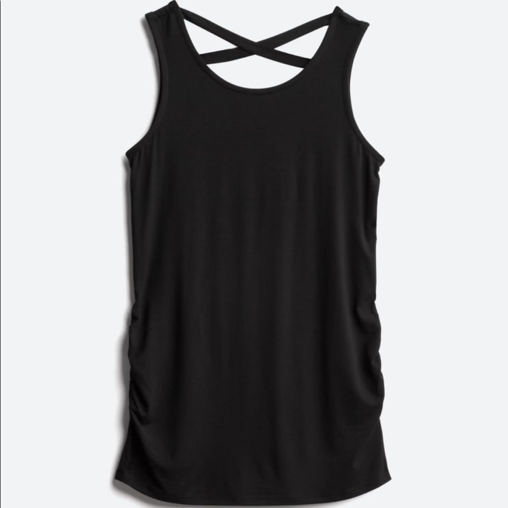 Cheyene Maternity Crossback Knit Tank